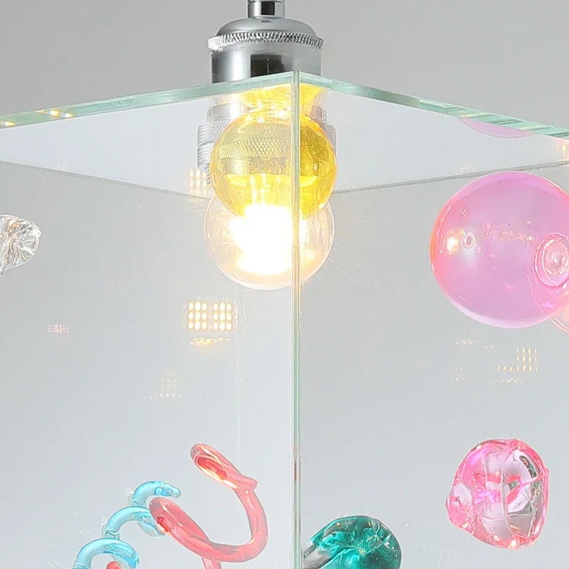 Confetti Cube Minimal Pendant Lamp - Image 5