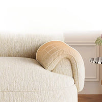 Cat Ear Minimalist Oversized Lounge Armchair - Image 6