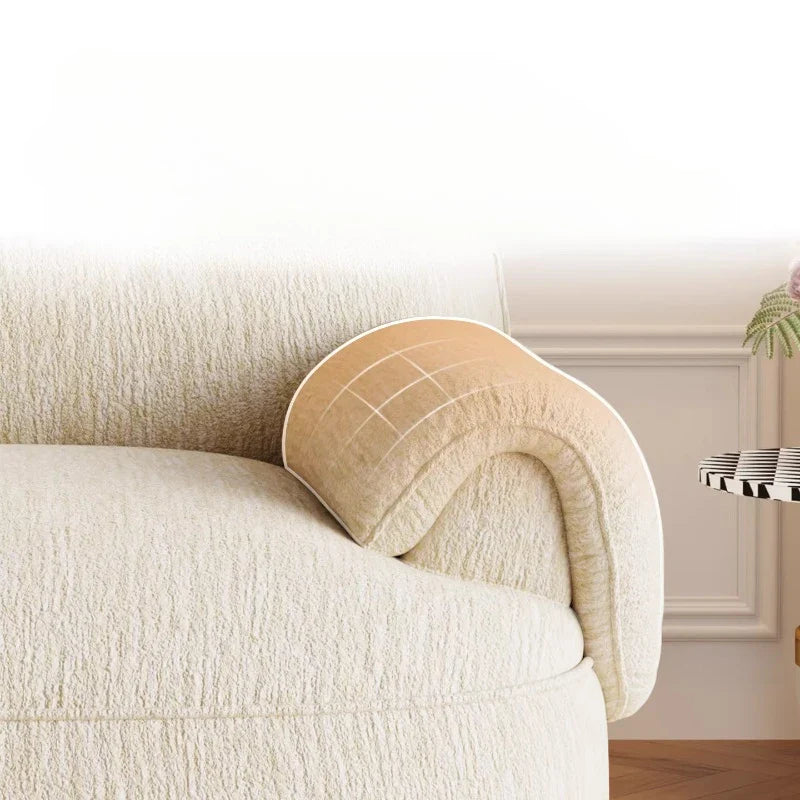 Cat Ear Minimalist Oversized Lounge Armchair - Image 6