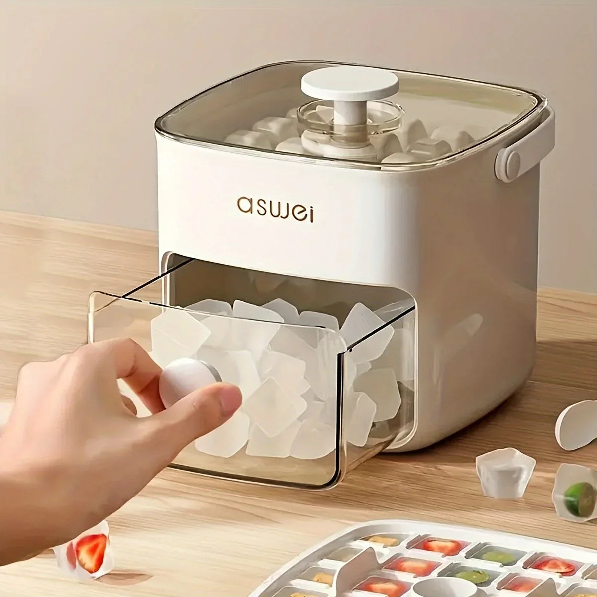 Easy Pop Out Ice Cube Maker Box - Image 2