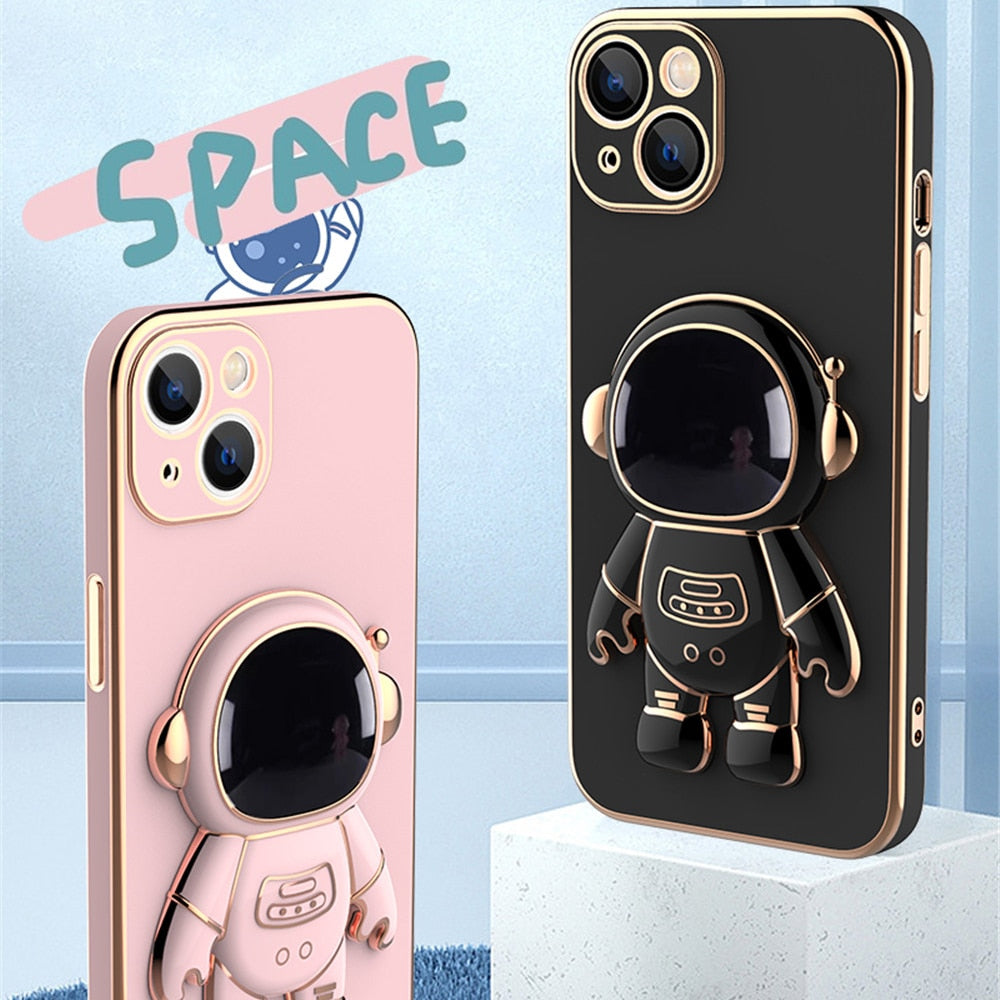 Creative Astronaut Phone Holder Case