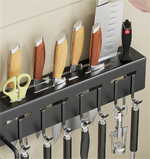 Modern Wall-Mounted Kitchen Organizer Tool Station