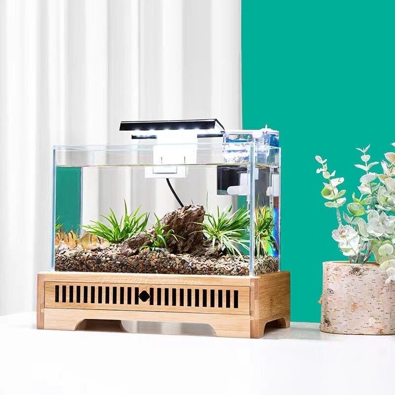 Mini Underwater Haven Desktop Aquarium - Image 4