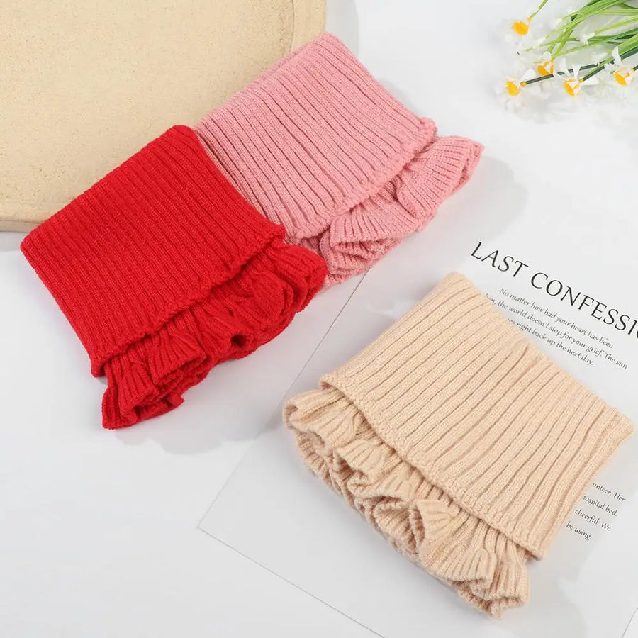 Cozy Knit Detachable Turtleneck Collar Scarf - Image 6