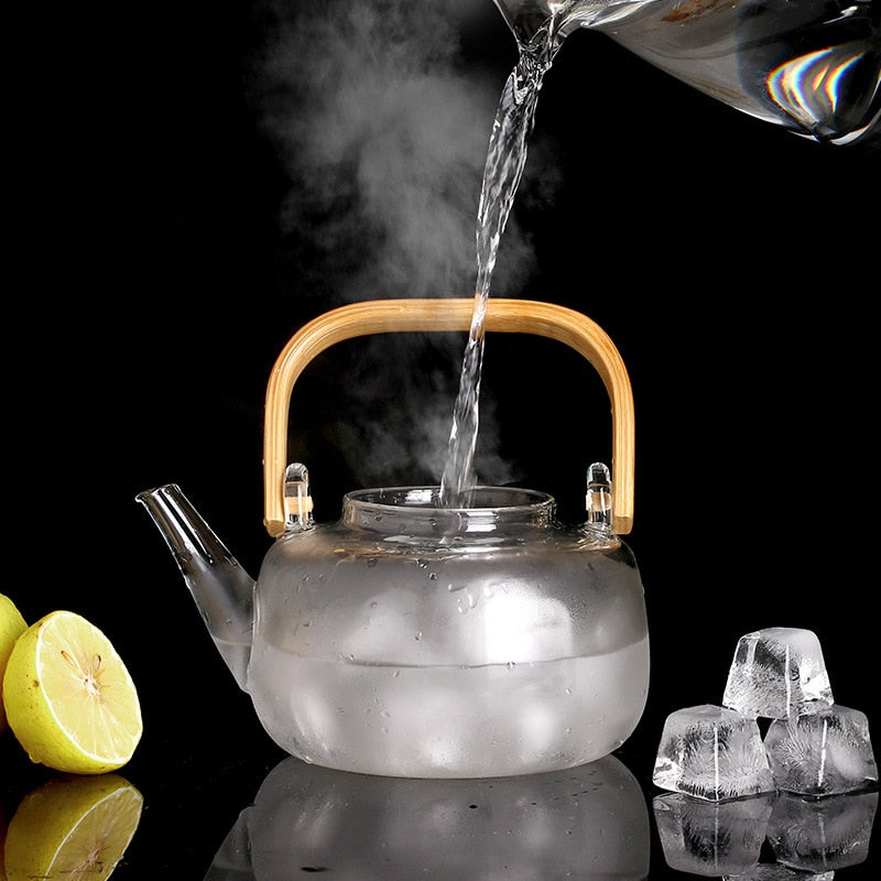 Meditative Eastern Style Heat Resistant Teapot - Image 4