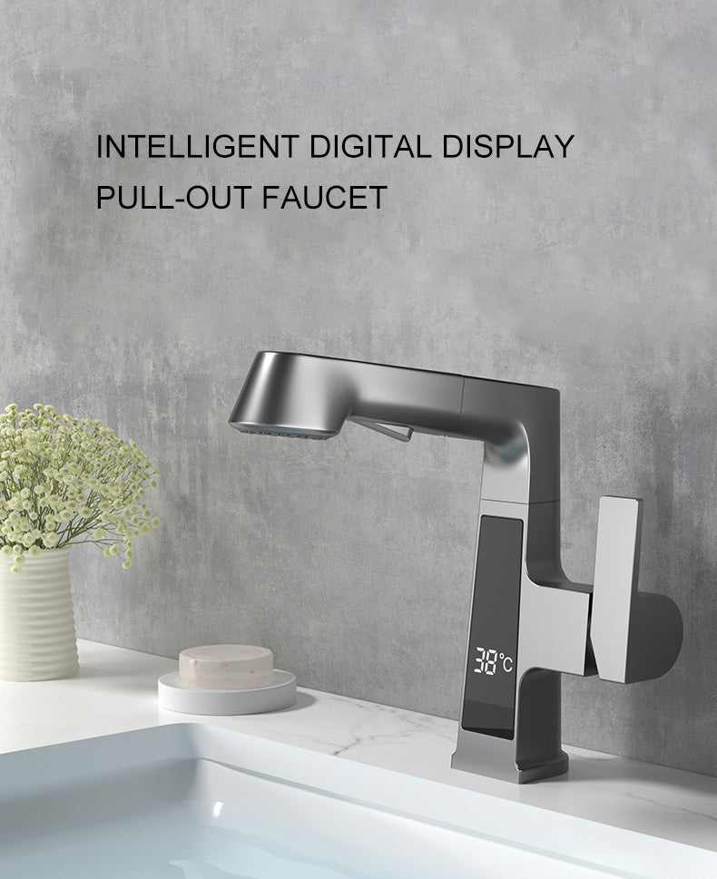 Elegant Temperature Display Smart Faucet - Image 6
