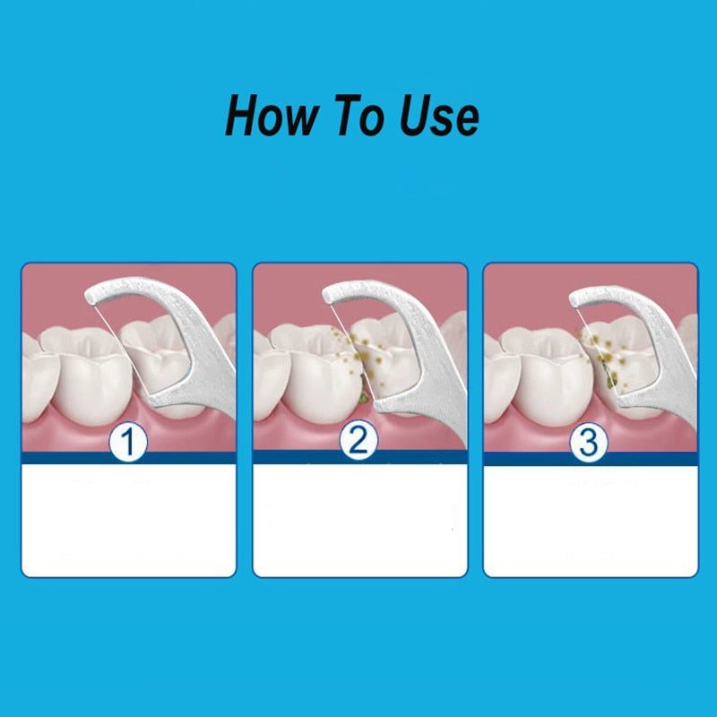 Minty Portable Metal Toothpick Cleaner Set - Image 4