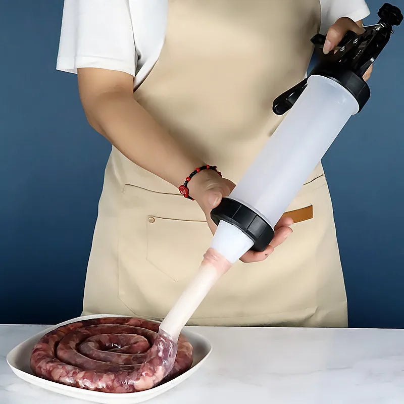 Homemade Manual Meat Stuffing Sausage Maker - Image 1