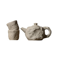 Artisan Rustic Stone Texture Teapot Set - Image 7