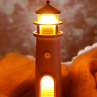 Moon Harbor Lighthouse Night Lamp - Image 3