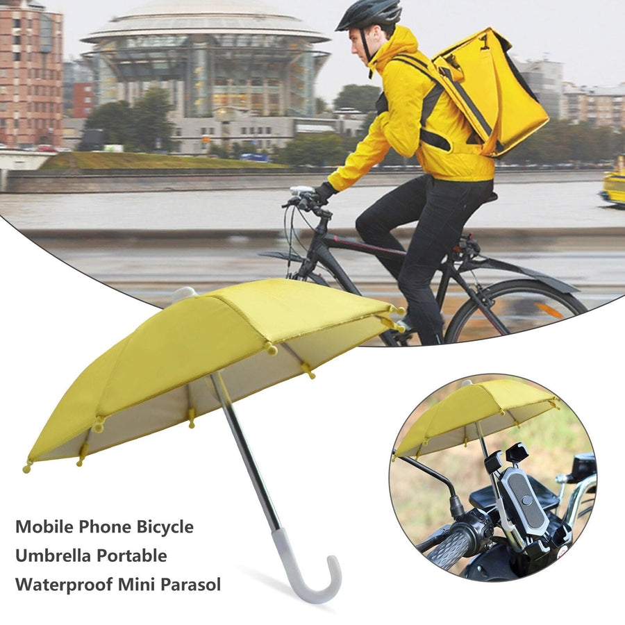 Mobile Phone Protector Mini Bike Umbrella - Image 5