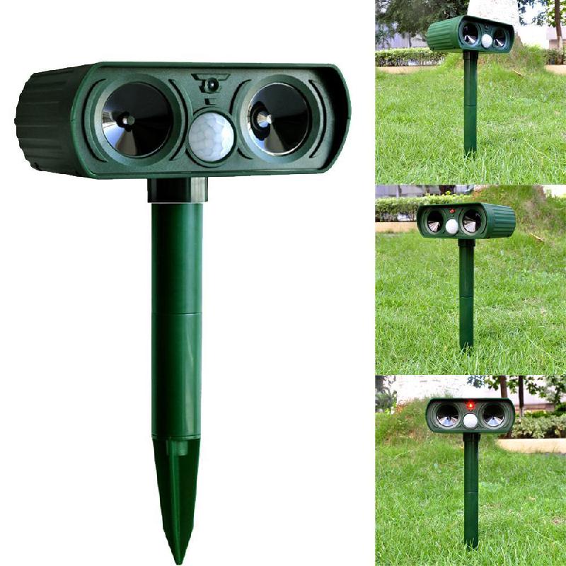 Solar Powered Ultrasonic Animal Repeller - Image 2