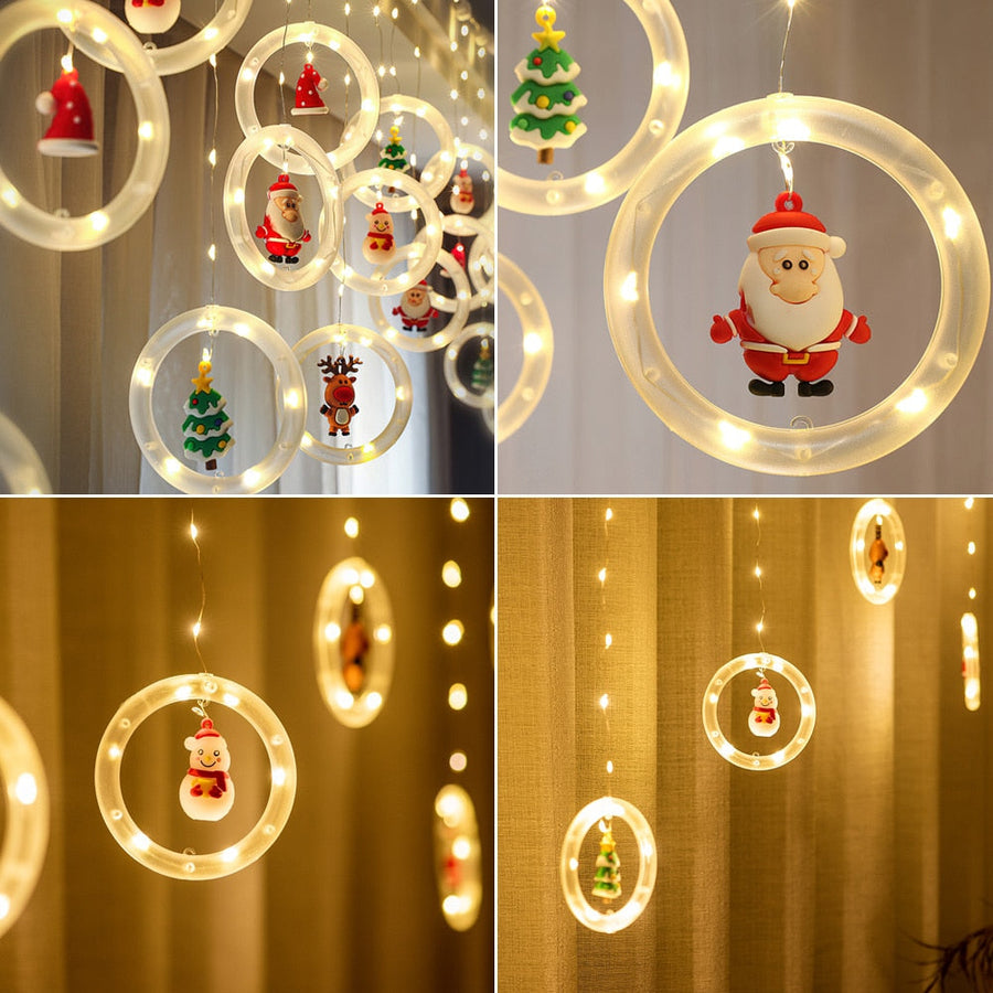 Christmas Decoration Hanging LED Lights - Image 2