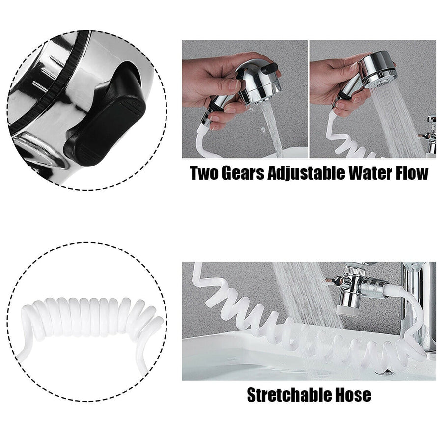 All-in-One Easy Clean Adjustable Bathroom Set - Image 5