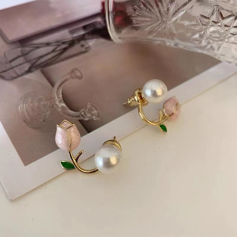 Blossom Beauty Flower Love Earrings - Image 7