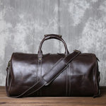 American Style Retro Leather Large Capacity Shoulder Bag