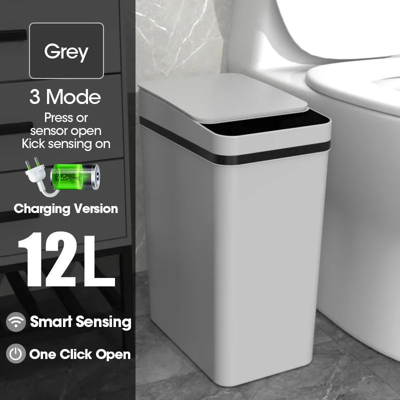 Waterproof Smart Wave Sensor Automatic Trash Can - Image 7
