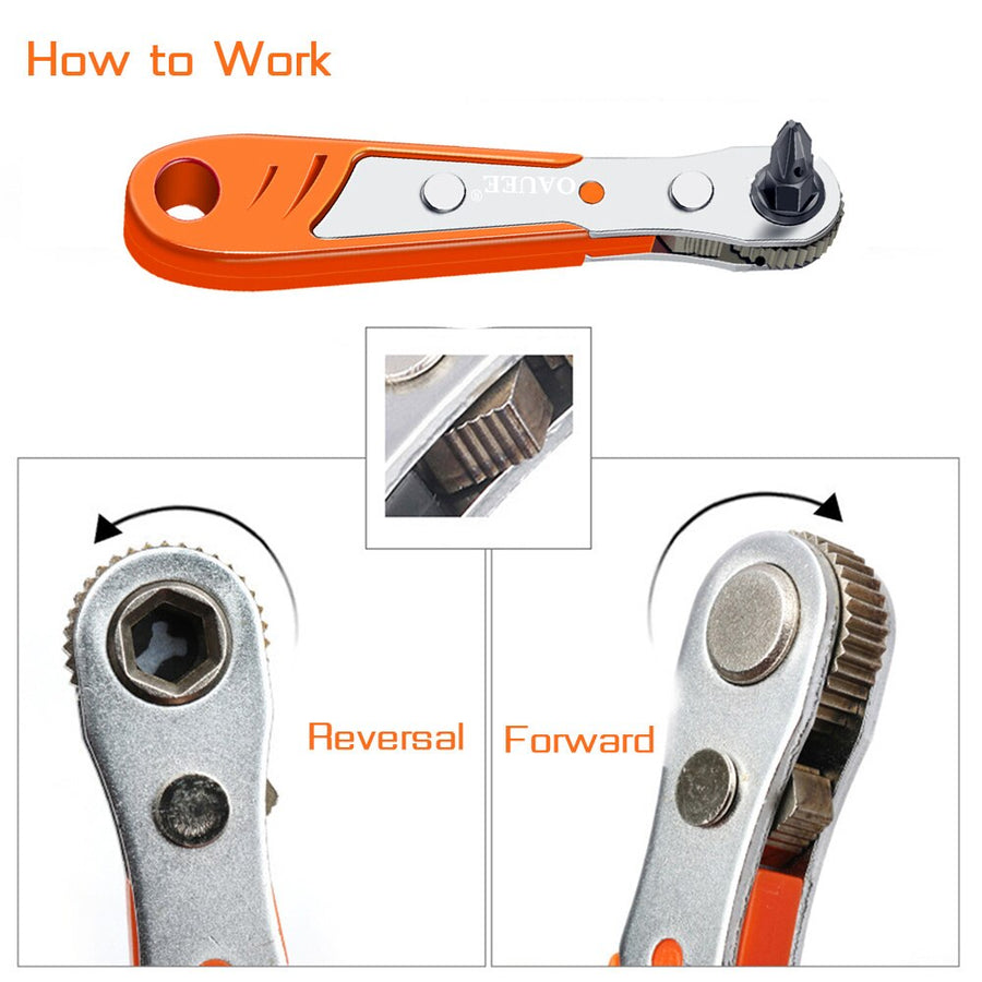 Mini Quick Hexagon Ratchet Wrench Tool - Image 4