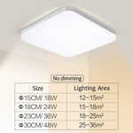 Natural Room Sleek LED Ceiling Light