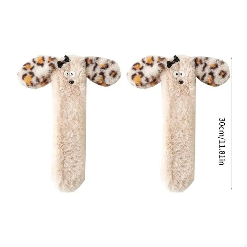 Soft Puppy Ears Fuzzy Warm Socks - Image 5