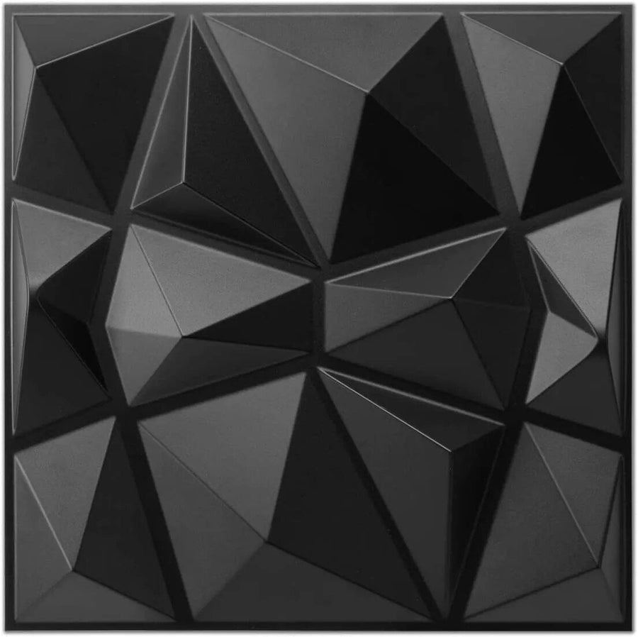 3D Diamond Design Decorative Matt Wall Panel Stickers - Image 7