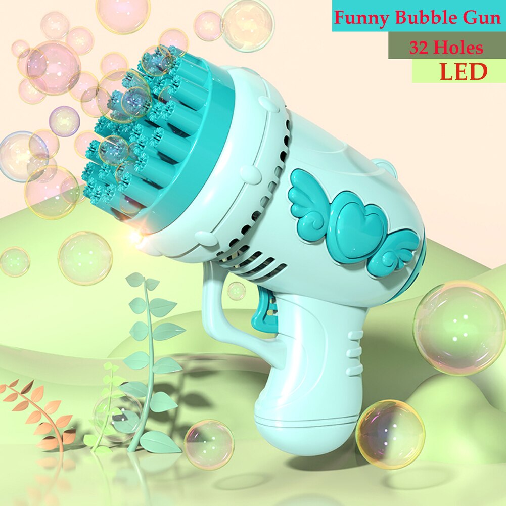 Kids Party Automatic Bubble Gun Blower