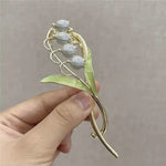 Bluebell Floral Hair Claw Clip