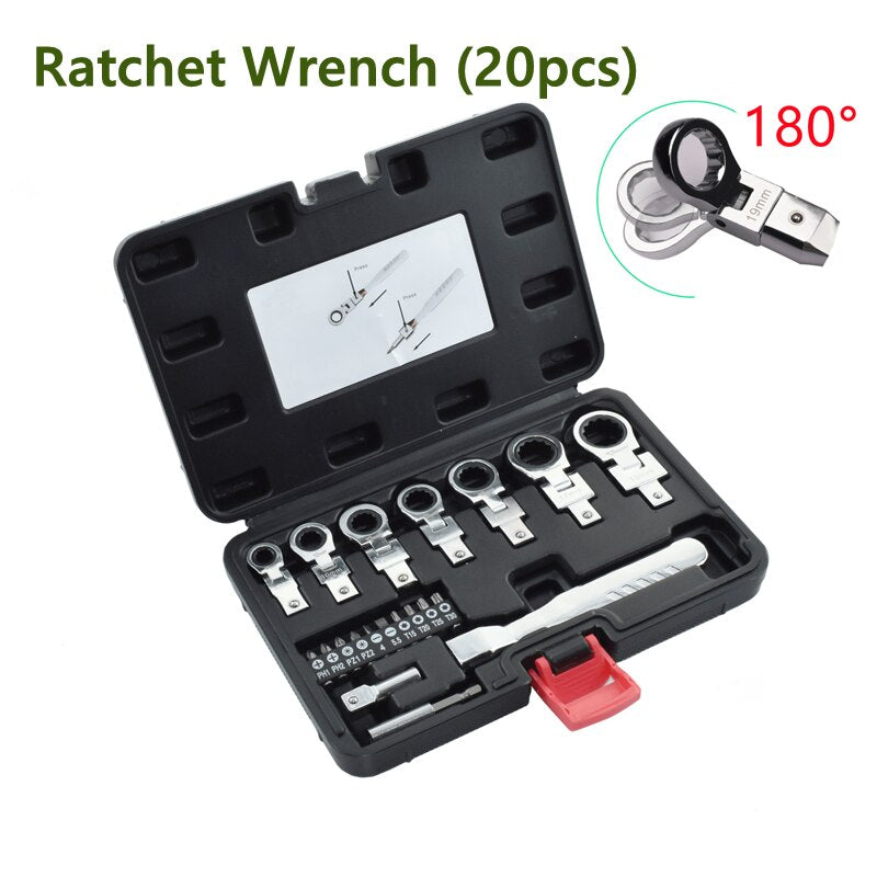 Universal Hexagon Ratchet Tool Set - Image 3