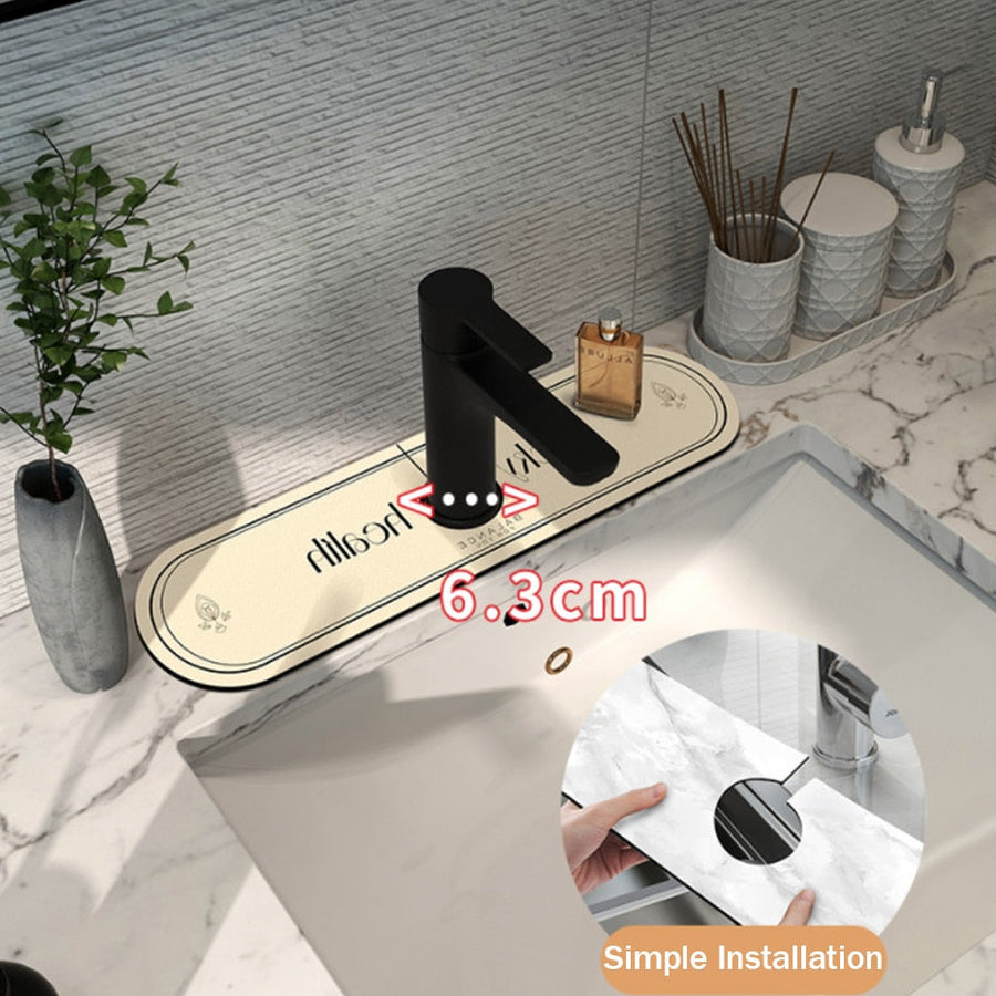Splash Catcher Sink Water Absorbent Mat - Image 3