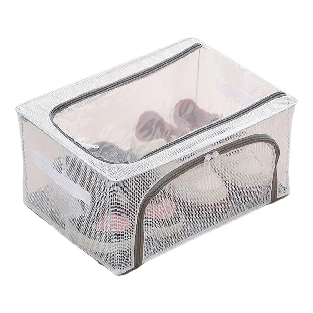 Foldable Stackable Shoe Storage Organizer - Image 9