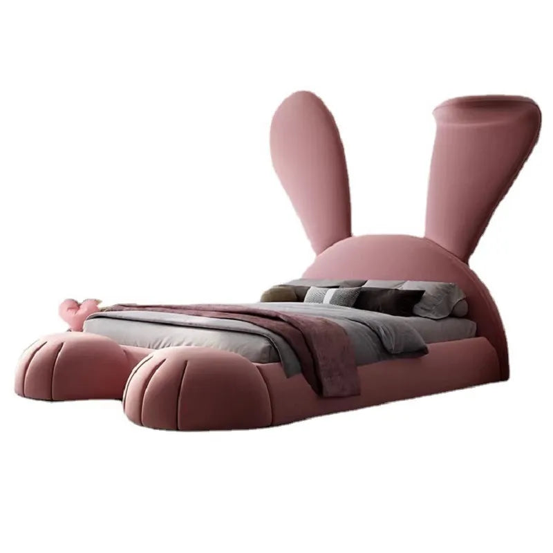Fancy Pink Rabbit Modern Bed - Image 6