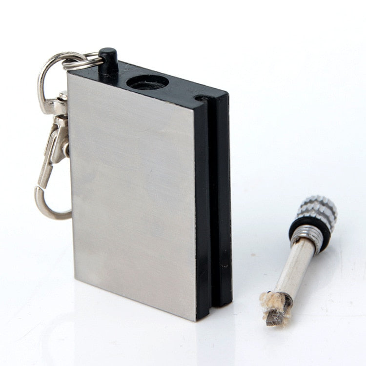 Permanent Fire Stainless Steel Match Lighter