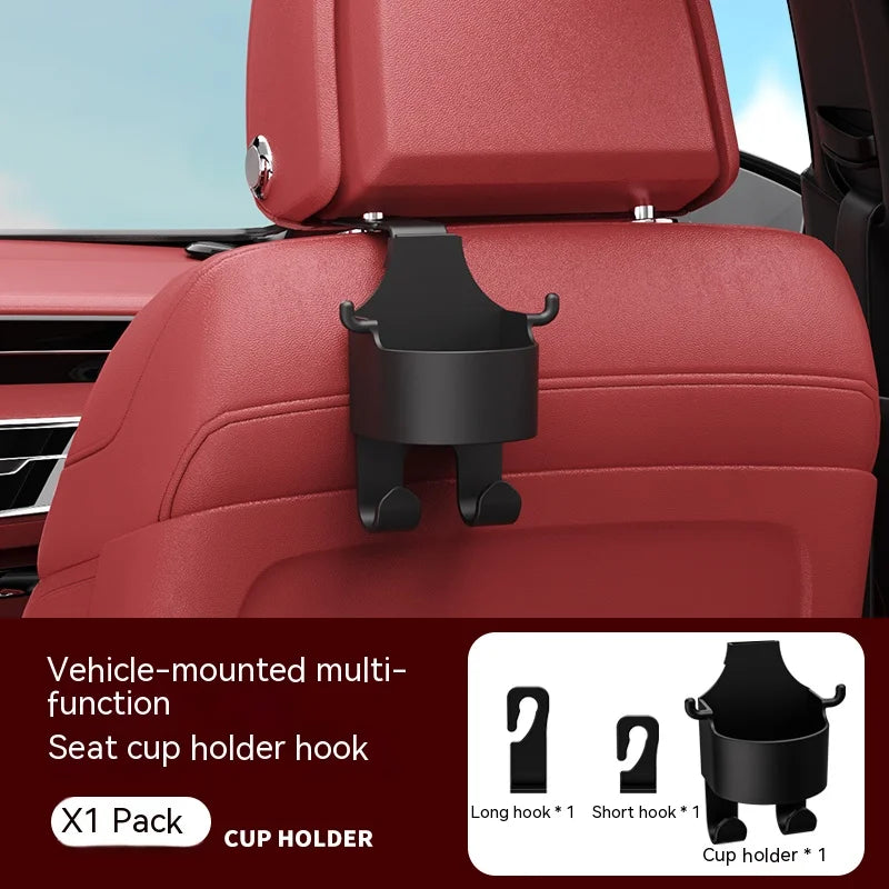 Multifunctional All-Round Car Back Seat Cup Device Holder