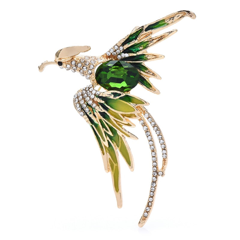 Colorful Flying Phoenix Brooches - Image 4
