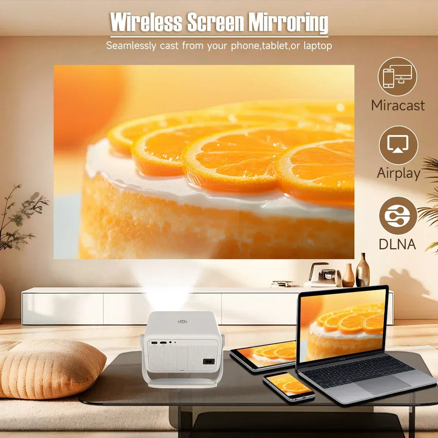 Ultra Bright 4K Wireless Home Cinema Projector - Image 3