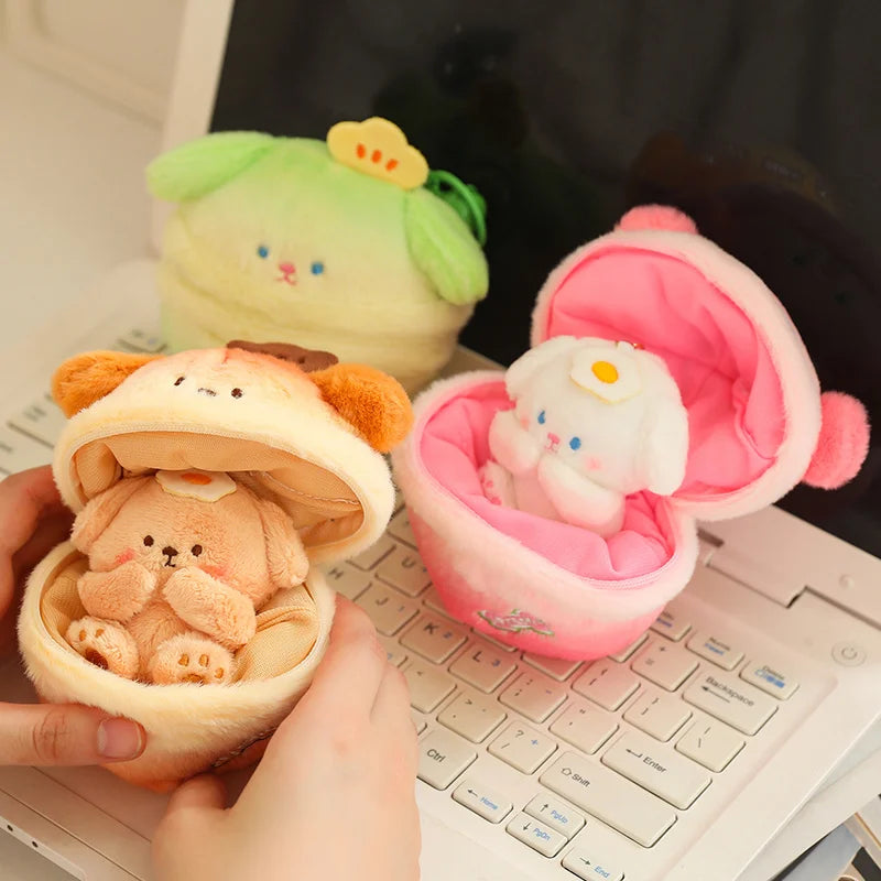 Surprise Kawaii Animals Plush Keychain - Image 1