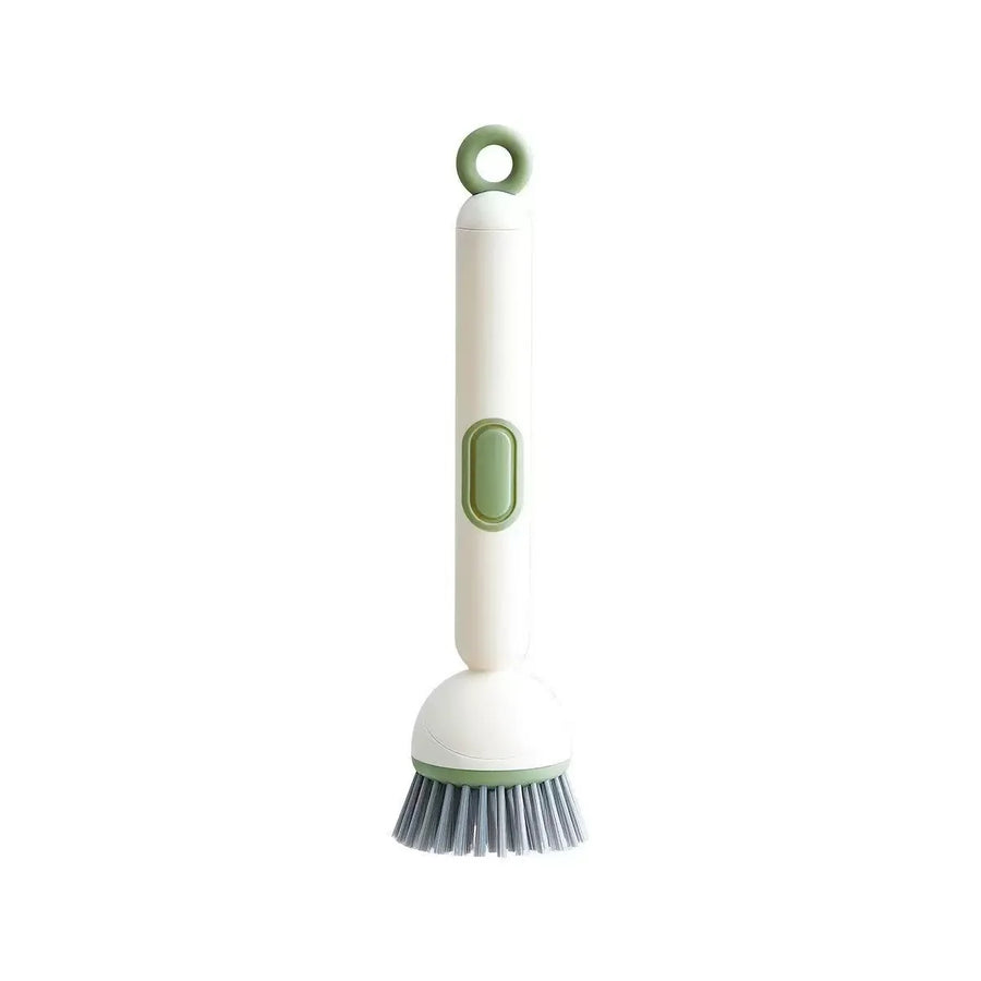 Press Clean Soap Dispensing Pot Scrub Brush - Image 0