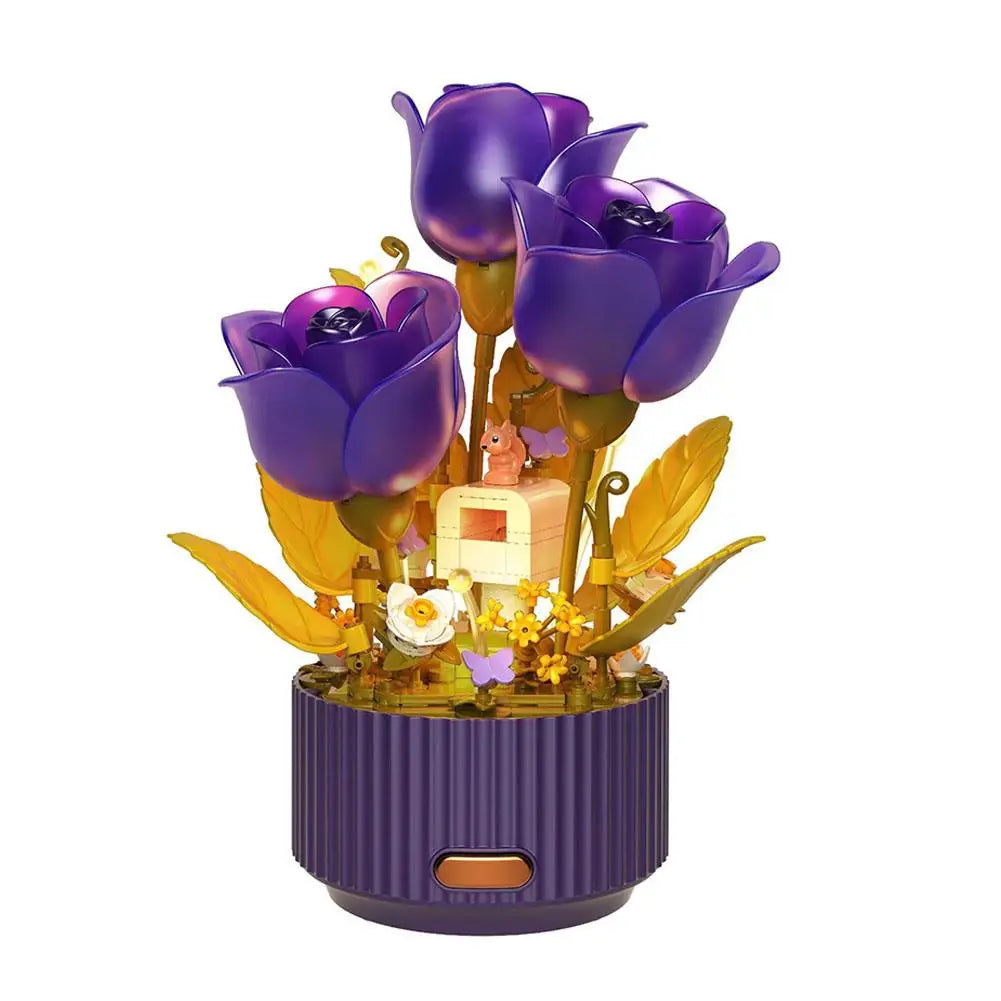 Interactive Blooming Rose Table Lamp - Image 6
