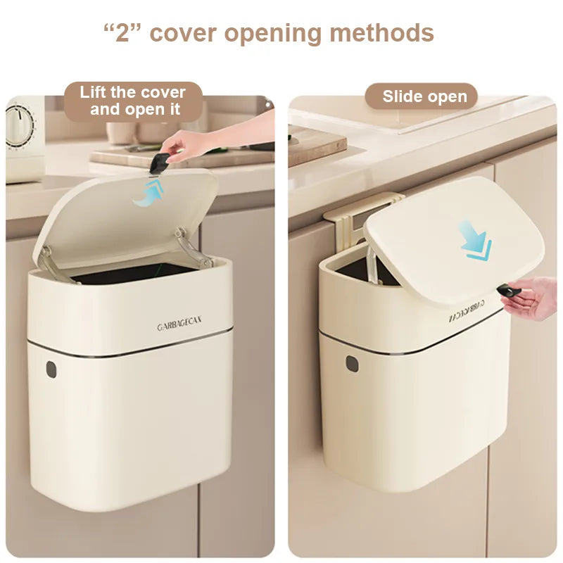 Space-Saver Hangable Home Mini Trash Bin - Image 4