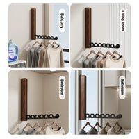 Scandinavian Style Foldable Hanging Clothes Rack - Image 1