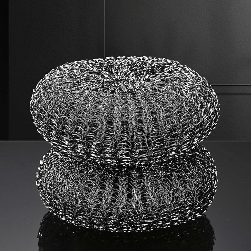Stainless Steel Pan Scrubber - Image 9
