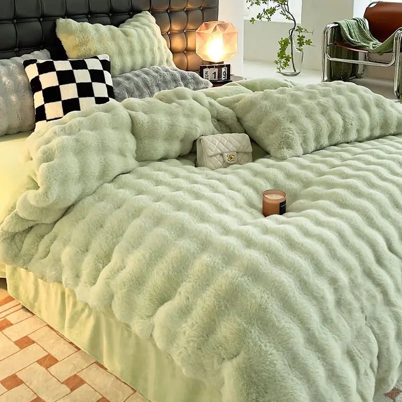 Cloud-Like Luxury Cozy Fluffy Bedding Set - Image 8