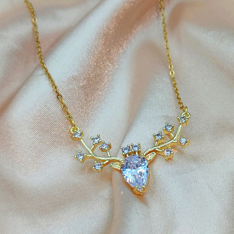 Regal Reindeer Charming Necklace - Image 3