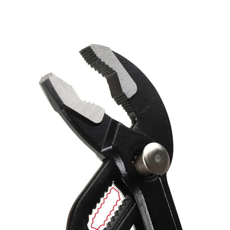 Easy Adjustable V-Jaw Tongue Water Pump Plier - Image 4