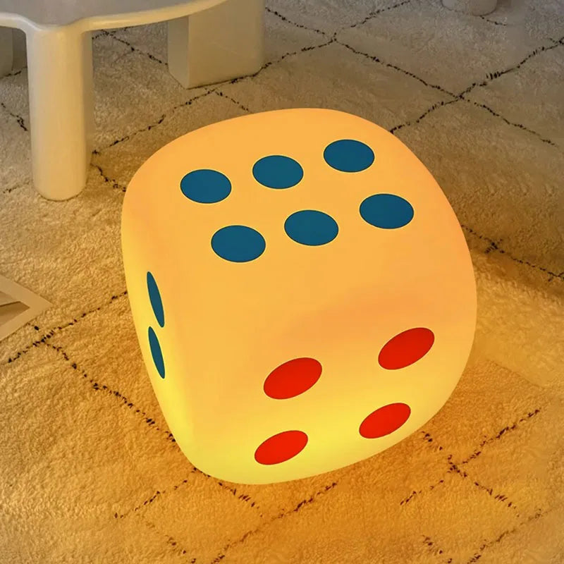 Huge Dice Bedside Atmosphere Floor Table Lamp - Image 5