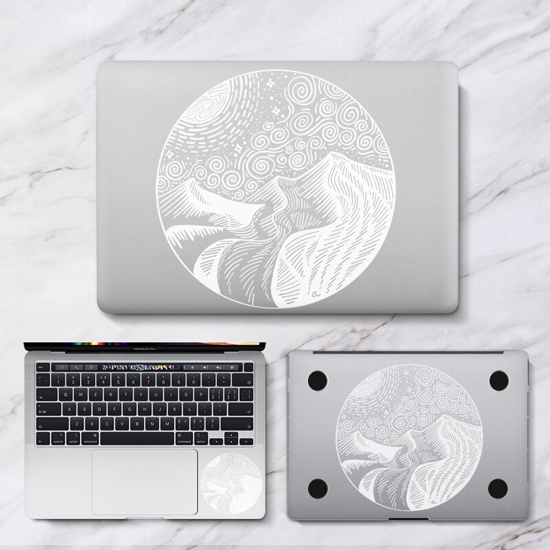 Cartoon Kingdom MacBook Decal Stickers - Image 4
