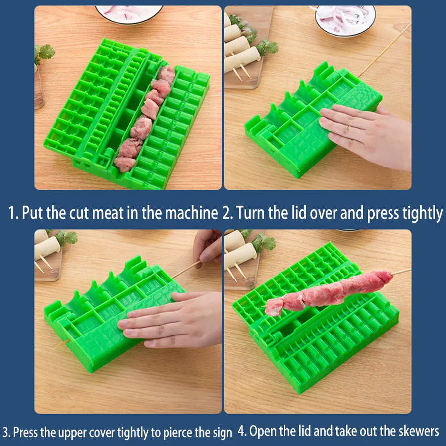 All-in-One BBQ Meat Veggie Maker Kit - Image 6