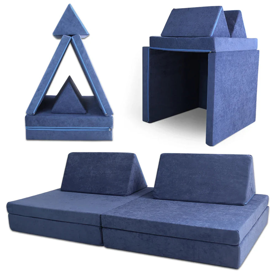 Modular Foam Foldable Couch Play Mattress Sofa - Image 2