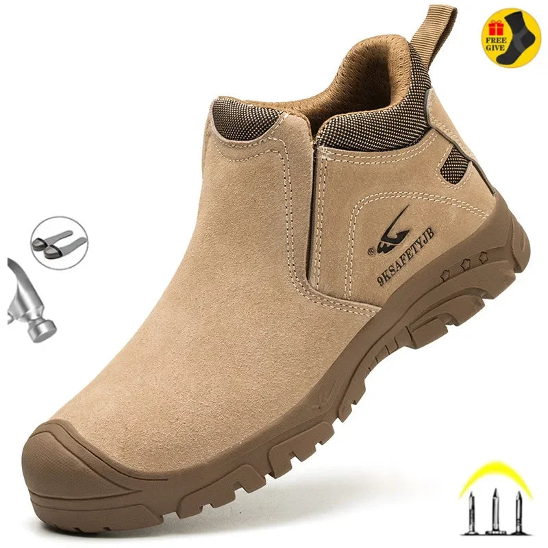 Scald-Proof Insulated Durable Slip-On Indestructible Work Shoes - Image 2