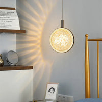 Nordic Crystal Halo Pendant Light - Image 4